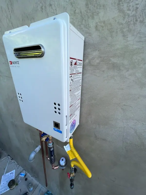 Tankless water heater installation for North Park homes